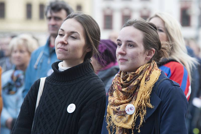 Milion chvilek pro demokracii v Plzni