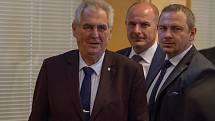 Miloš Zeman v Plzni