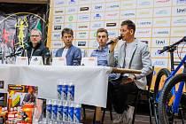 Moderování tiskové konference se zhostil prezident poháru Ondřej Paur.