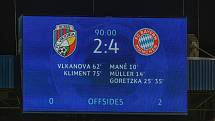 Fotbalisté Viktorie Plzeň podlehli v dalším utkání Ligy mistrů na domácím hřišti Bayernu Mnichov 2:4.