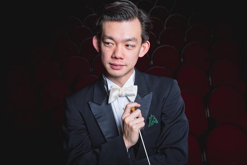 Šéfdirigent Plzeňské filharmonie Chuhei Iwasaki.