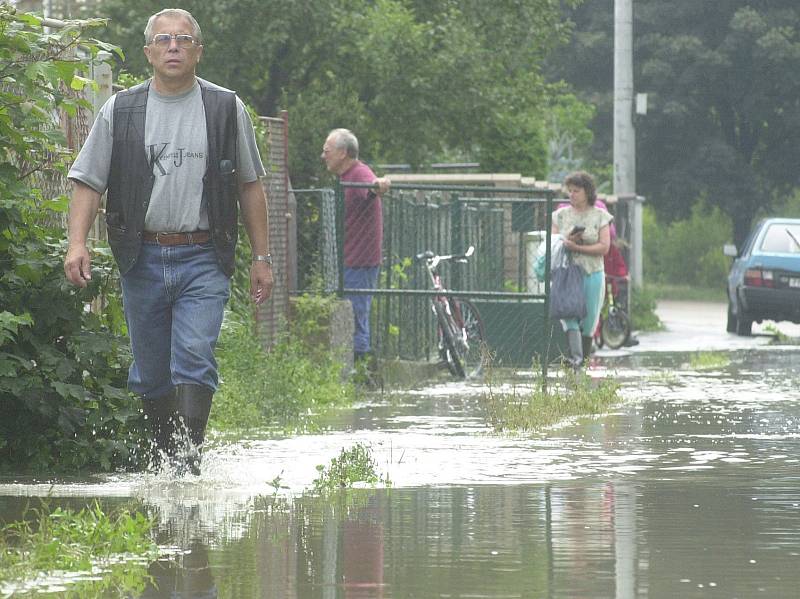 Povodně 2002 v Plzni.