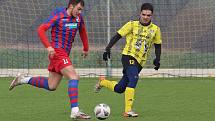 Zimní příprava: ROBSTAV Přeštice (žlutí) vs. Viktoria Plzeň B 7:3.