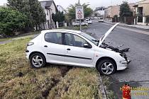 Nehoda na křižovatce ulic K Prokopávce a Okounová