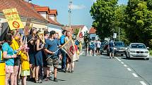 Protest proti jadernému úložišti.