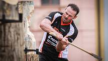 STIHL Timbersports na náměstí republiky v Plzni