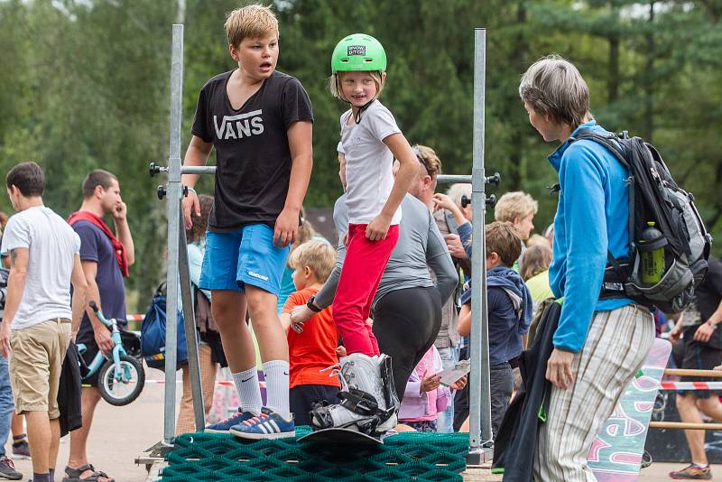 Letní Sportmanie v Plzni za obchodní centrem Plaza