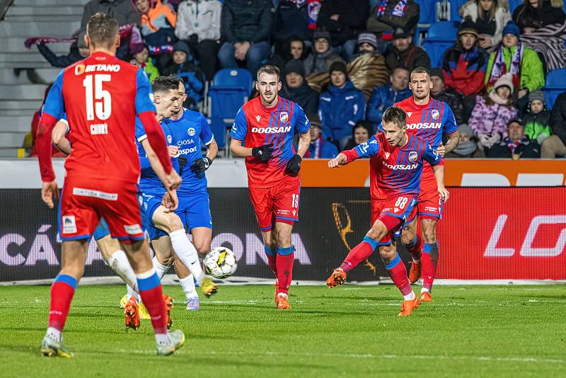 Fotbalisté plzeňské Viktorie porazili v sobotním zápase Slovan Liberec.