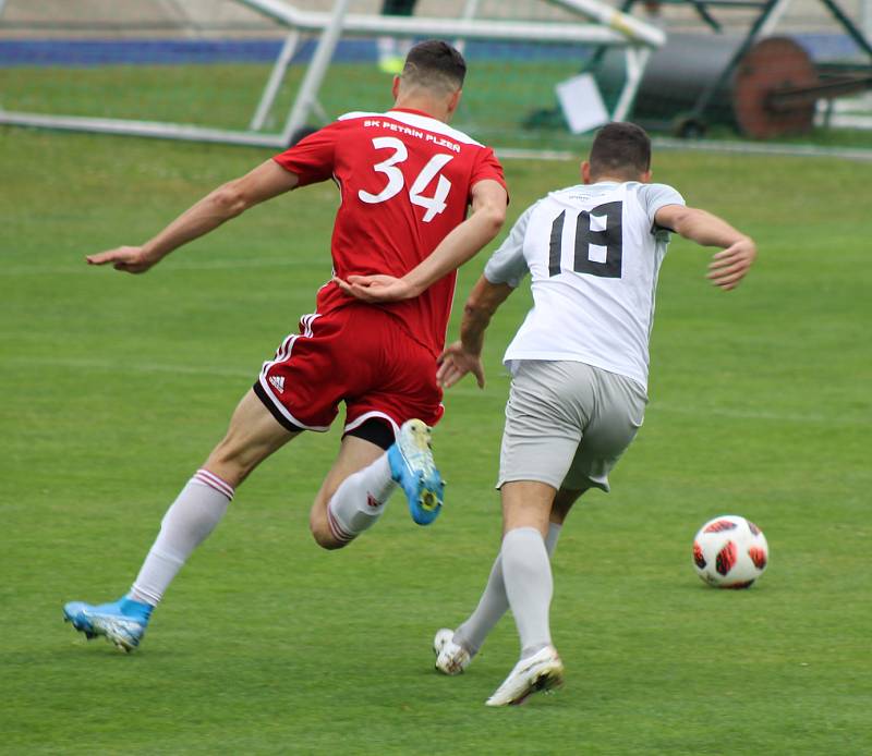 Petřín Plzeň vs. Čížová 1:2 po penaltách.