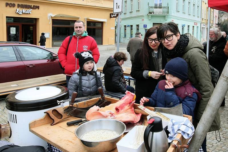 Zabijačka v restauraci Lokál v Plzni