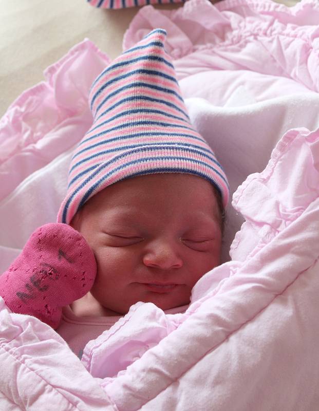 Aneta Fišerová se narodila 12. února v 15:33 rodičům Barboře a Zdeňkovi z Tlučné. Po příchodu na svět ve FN na Lochotíně vážila jejich prvorozená dcerka 3140 gramů a měřila 50 centimetrů.