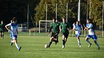 FC Rokycany (zelení) - FK Hvězda Cheb 2:1 (0:0).