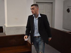 Martin Markuzzi u plzeňského soudu.