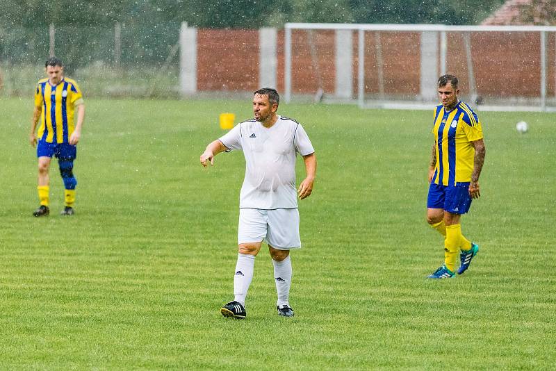 Pavel Horváth v dresu Žichovic.