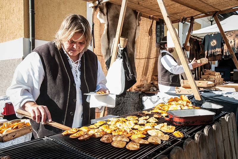 Na zámku kozel ve Šťáhlavech probíhá po celý víkend tradiční podzimní jarmark. Návštěvníky zde čeká chutné jídlo, dobré pití, originální řemeslné produkty a atrakce pro děti.