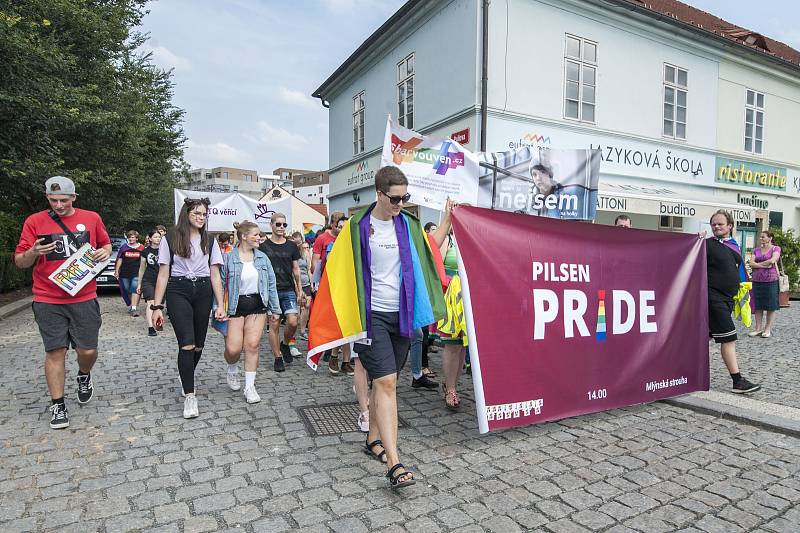 Pilsen Pride, duhový průvod.