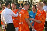 Fotbalisté Spartaku Chrást získali potřetí v řadě krajský pohár