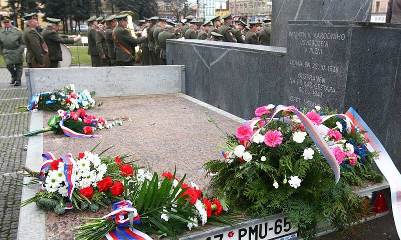 Plzeňané si připomněli 159. výročí narození T. G. Masaryka.