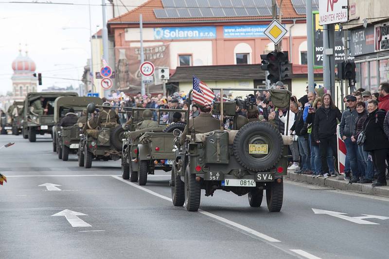 Slavnosti svobody v Plzni - Convoy of liberty 2019