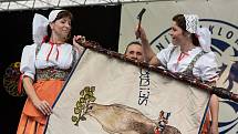 Silou lví, vzletem sokolím! – přehlídka Sokolské župy Plzeňské na Folklórním festivalu