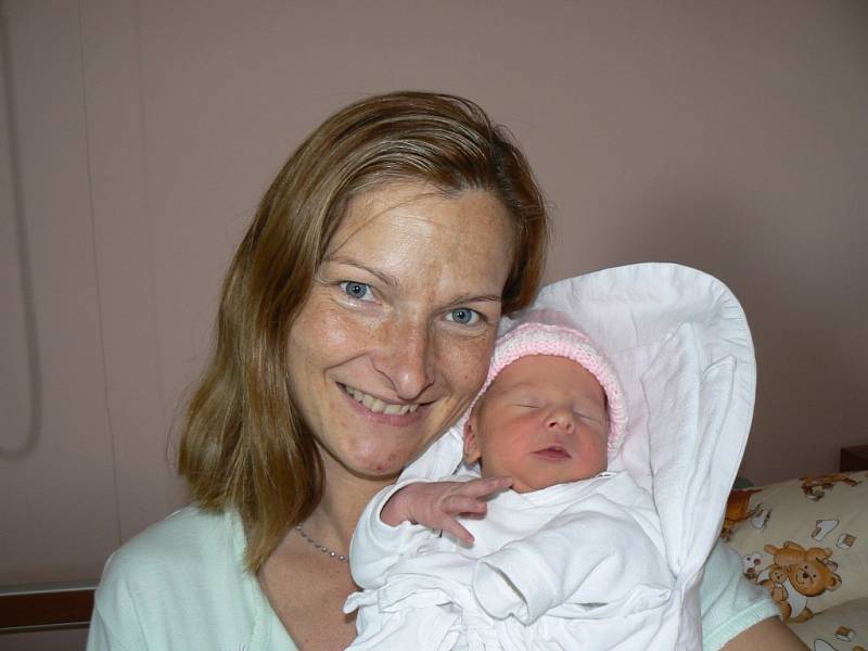 Danielka Sedláčková (3,08 kg, 48 cm) je prvorozená dcera Markéty Šindelářové a Milana Sedláčka z Plzně. Holčička se narodila 25. dubna ve 12:38 hod. ve FN