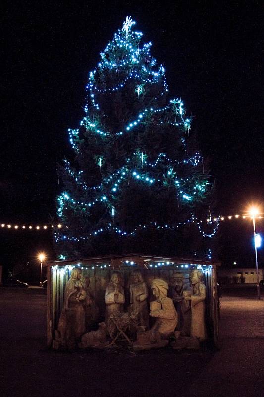 Vánoční strom v Nýrsku