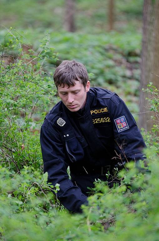 Policisté pročesávali Borský park