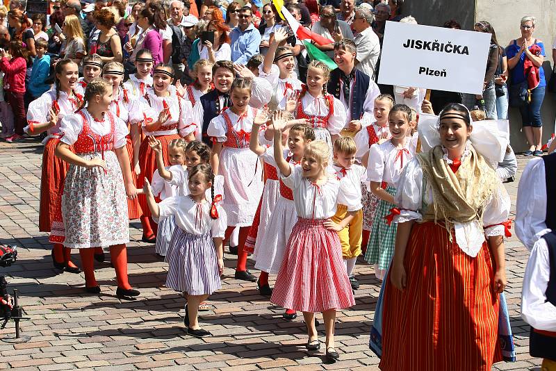 Folklórní festival CIOFF Plzeň 2019.