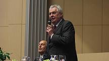 Prezident Miloš Zeman na ZČU