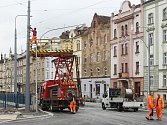 Rekonstrukce Borské ulice pokračuje.
