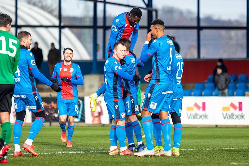 Viktoria Plzeň (červenomodří) - FK Příbram.