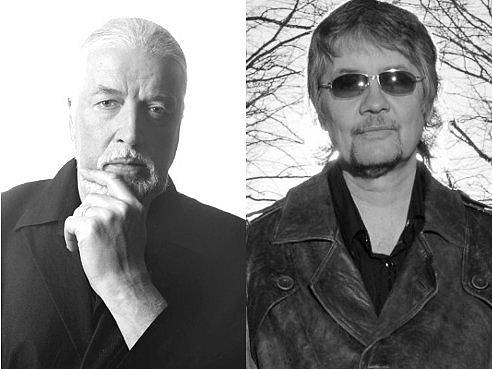 Jon Lord a Don Airey. První z nich už odešel do hudebního nebe, druhý vystoupí 22. září v plzeňské Šeříkovce