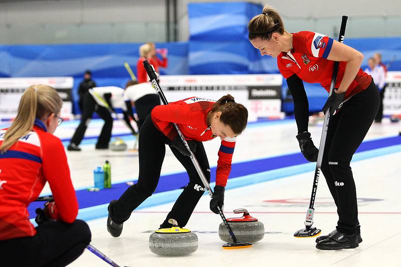 Kvalifikace v curlingu na OH 2018 - ČR  x Čína