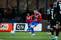 Jan Sýkora. Viktoria Plzeň - Viktoria Žižkov 2:0, 13. ledna 2024.