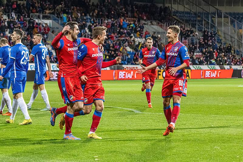 Fotbalisté plzeňské Viktorie porazili v sobotním zápase Slovan Liberec.