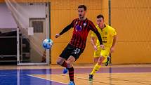 1. Futsal liga (17. kolo): SK Interobal Plzeň - 1. FC Nejzbach Vysoké Mýto 27:0.