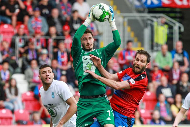 Fotbalisté Viktorie Plzeň doma remizovali  v utkání 28. kola první ligy  s Mladou Boleslaví 3:3.