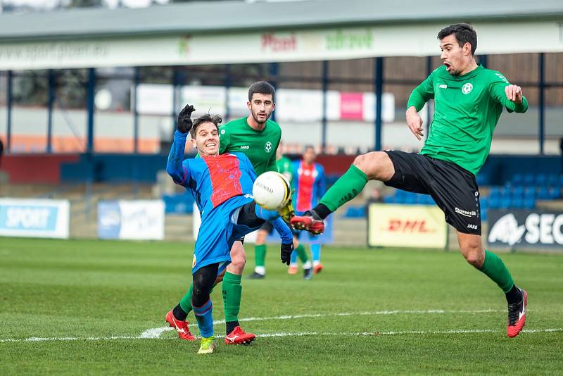 Viktoria Plzeň (červenomodří) - FK Příbram.