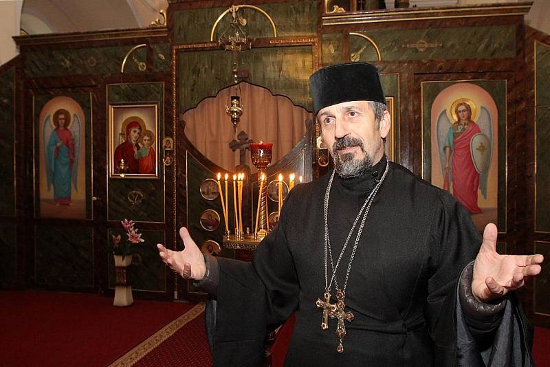 V kostele sv. Anny se v úterý konala bohoslužba pravoslavných