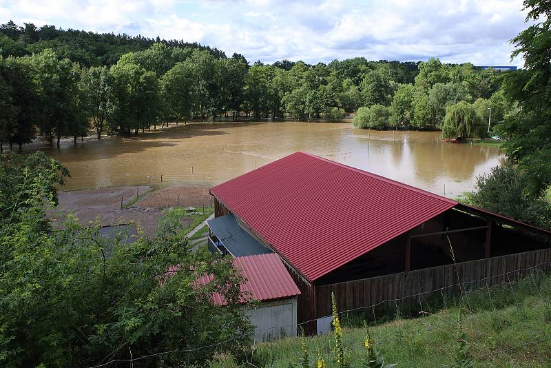 Koterov - ulice U Včelníku - ranč a farma Jitřenka