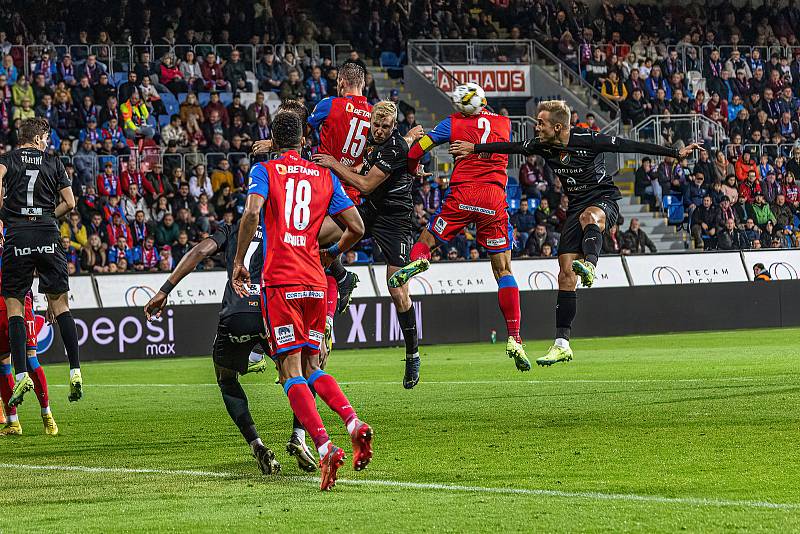 13. kolo FORTUNA:LIGY: Viktoria Plzeň - Baník Ostrava 3:1