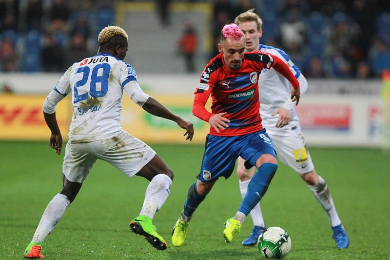 Plzeňští fotbalisté porazili Liberec 1:0.