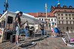 V ulicích Plzně probíhá Busking Fest. Pouliční umělce z celého světa budou moci Plzeňané vidět i slyšet až do neděle.