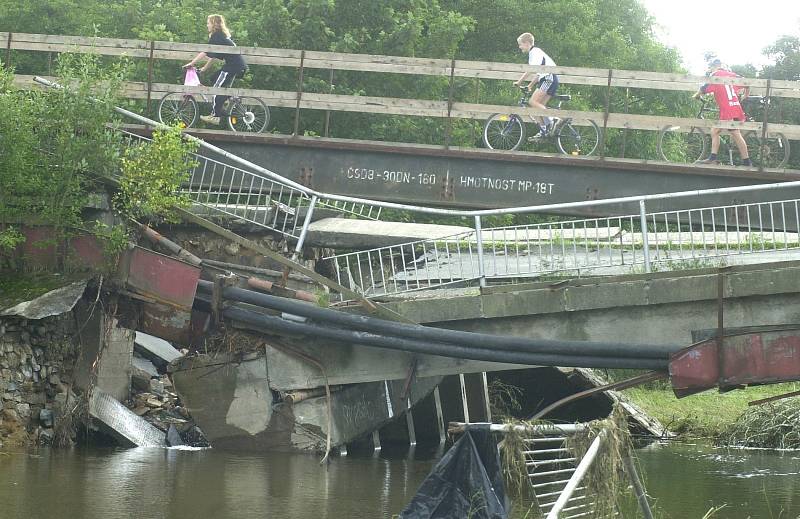 Povodně 2002 v Plzni.