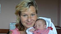 Milan Mareš z Louňové u Blovic má velikou radost, protože 6. 9. ve 13.05 hod. se ve FN v Plzni jeho partnerce Michéle Debieux narodila jejich prvorozená dcera Nelly (2,87 kg, 50 cm)