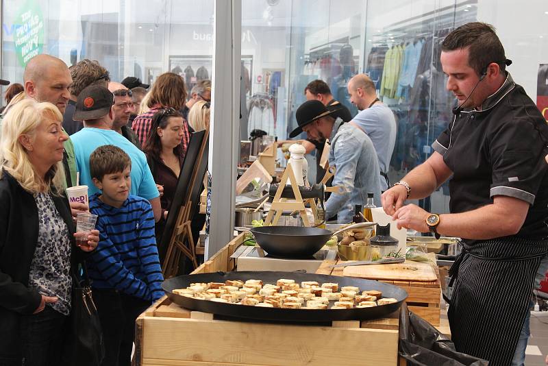 Pálivý festival se konal v Obchodním centru Plzeň na Rokycanské třídě.