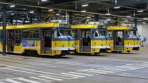 Nová tramvajová vozovna PMDP v Plzni na Slovanech byla ve čtvrtek 16. 3. slavnostně uvedena do provozu.
