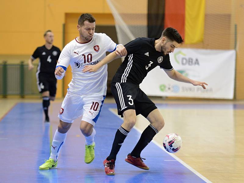 Přípravný zápas v plzeňské hale Lokomotiva vyhrál český tým nad Německem vysoko 13:2.