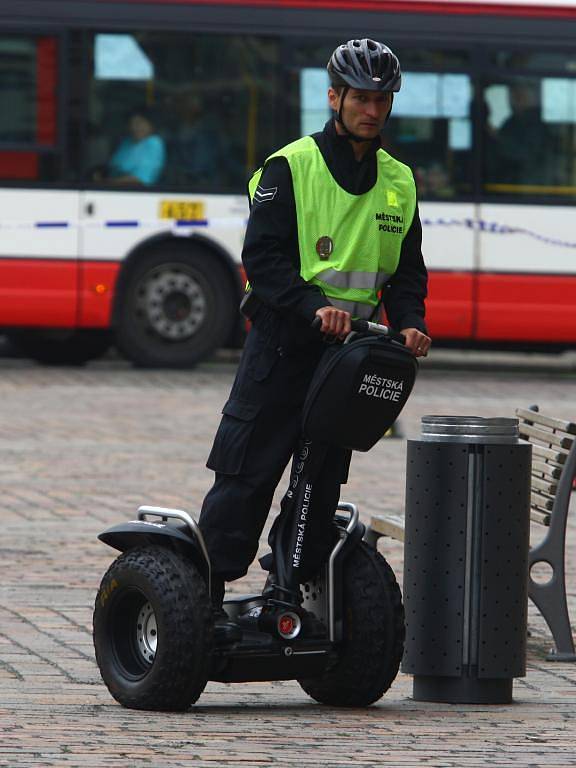 Nabídce vyzkoušet na vlastní kůži vozítka Segway ve čtvrtek Plzeňané neodolali