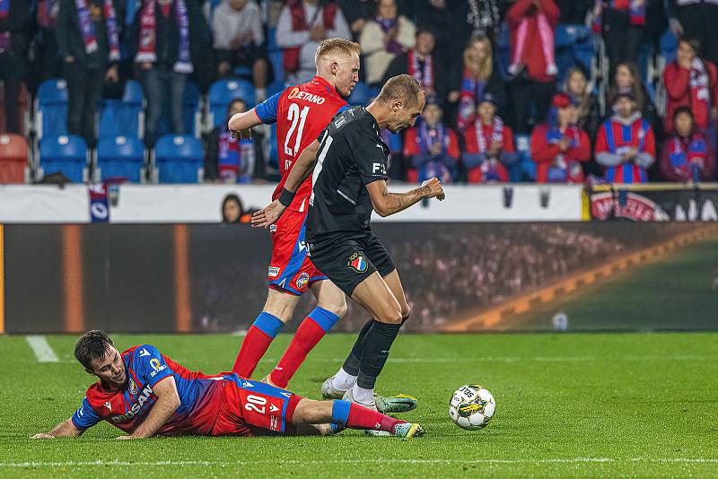 13. kolo FORTUNA:LIGY: Viktoria Plzeň - Baník Ostrava 3:1